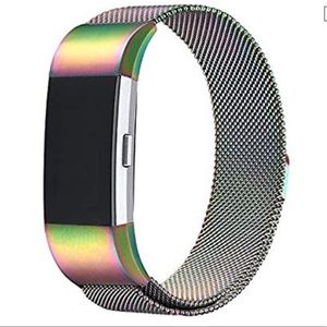 Colorful Milanese Fitbit Charge 2 Band